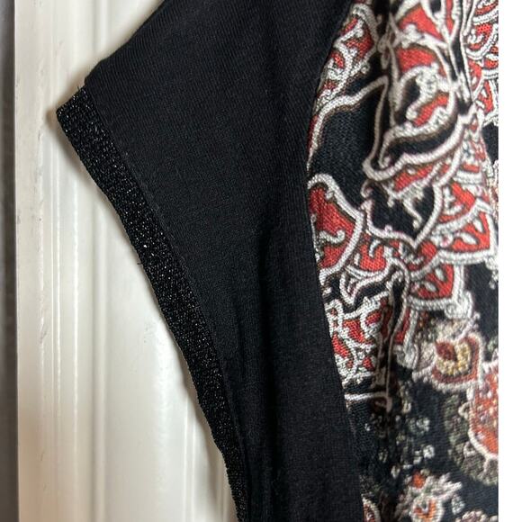 DESIGUAL NWT $65 Bryoni Short Sleeve Embellished Top Size S (US XS) - Picture 6 of 10